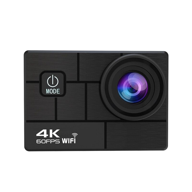 Cámara de Acción 4K 60fps EIS con pantalla IPS de 2,0 pulgadas, cámara deportiva antivibración de 24MP, resistente al agua con mando a distancia inalámbrico, Ángel de 170 pulgadas