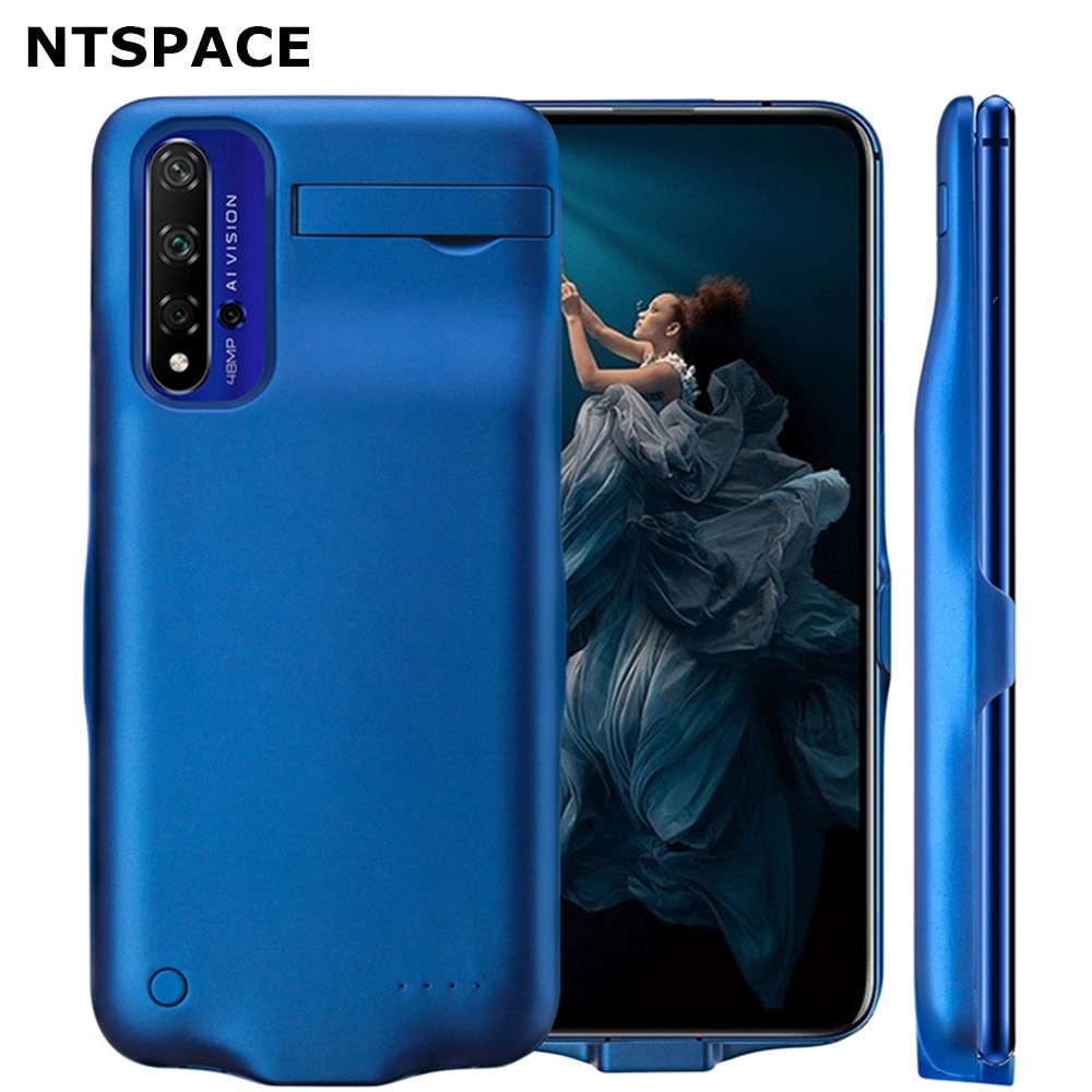 6000Mah Batterij Case Voor Huawei Honor 20 Pro Power Bank Case Extenal Batterij Oplader Cover Voor Huawei Honor 20 Power Case