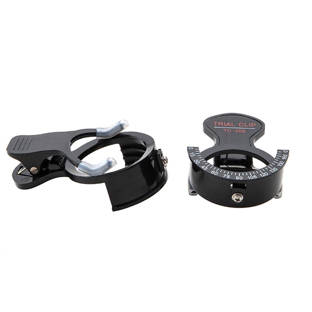 Single Eye Optical Test Frame Testing Accessories Glasses Equipment Stand Adjustable Trial Frame Clip Lens Frames Optometry