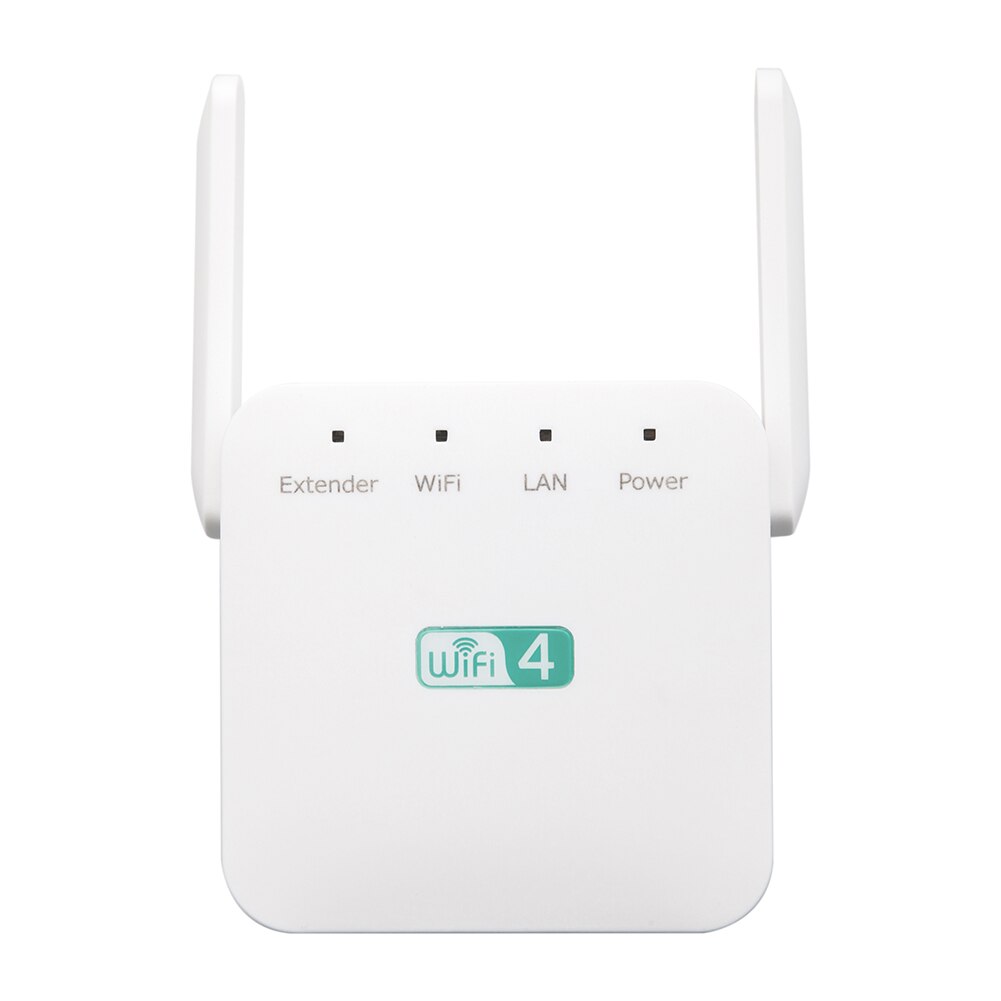 WiFi Extender Booster Range Extender Wireless WiFi Signal Booster with Ethernet Port External Antennas AP 2.4GHz 300Mbps
