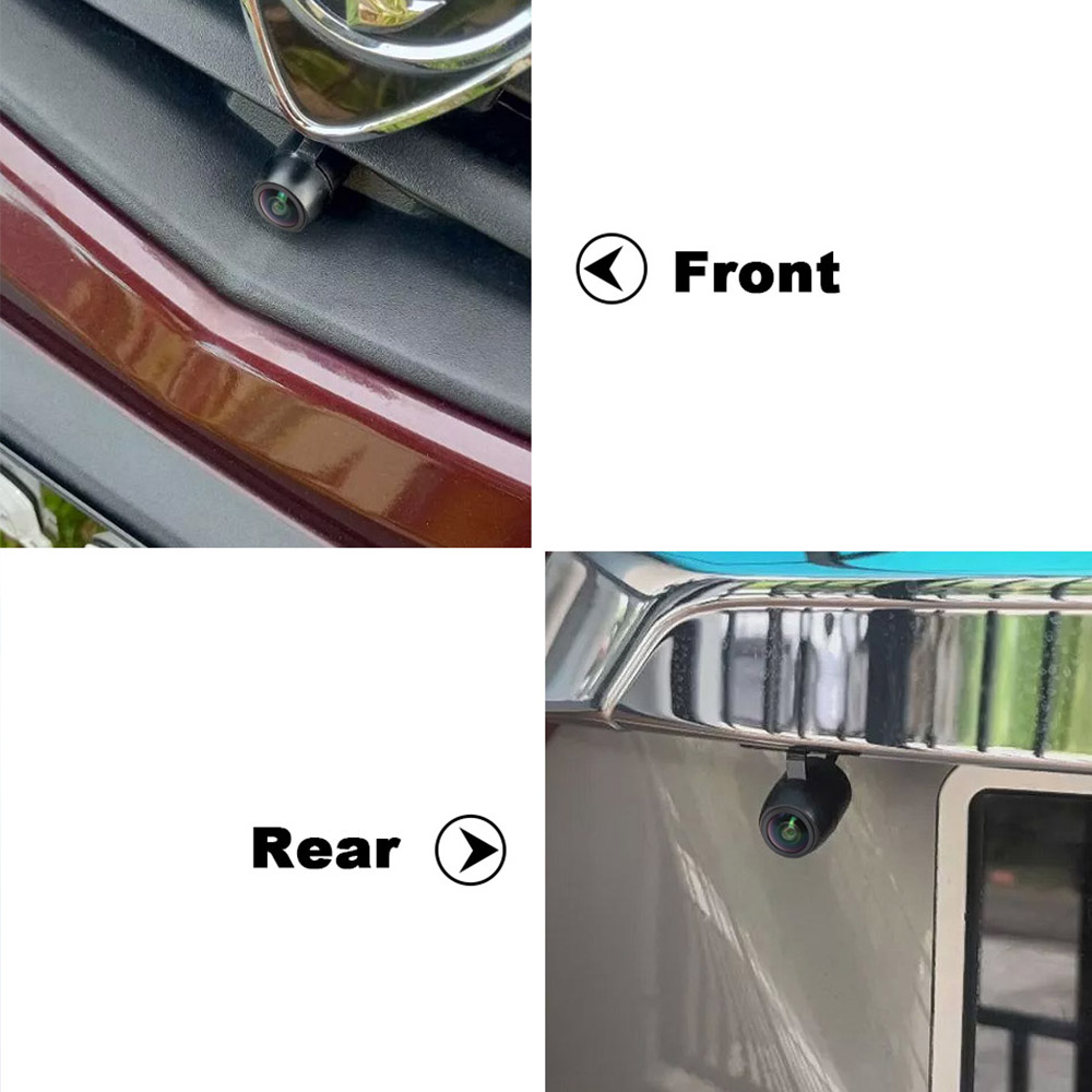 Front Rear View SMARTOUR AHD 1080P Car Front Rear View Back Up Cam... – Grandado
