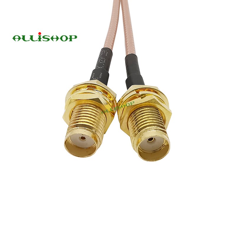 Sma Stekker Naar Dual Sma Vrouwelijke Jack RG316 Y Vorm Kabel Wifi Antenne Sma Plug Naar 2X Sma Jack splitter Kabel Voor 4G Lte Router