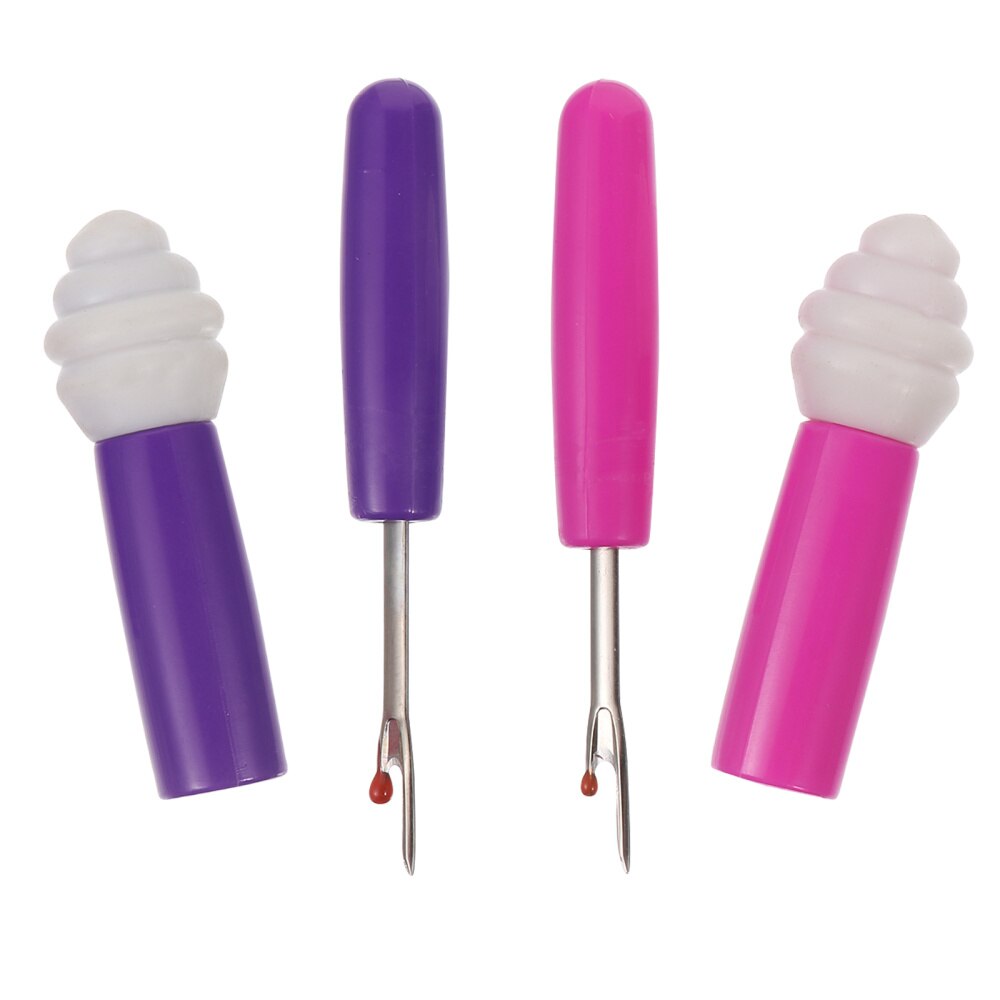 2 sztuk szew rozpruwacz szyk ładne cienkie obcinarki robić nitek rozłącznik nici DIY narzędzie robić usuwania szycia uwolnienie szew Unpicker