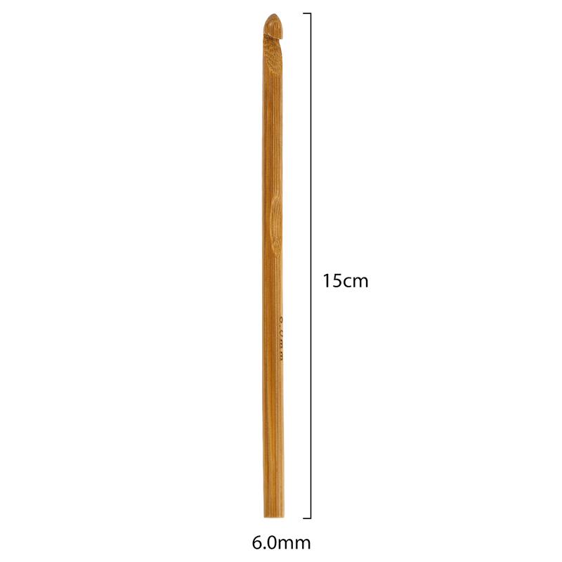 Gancho de ganchillo con mango de bambú, hilo de tejido de aguja de tejer artesanal, 3-10mm para agujas de tejer hechas a mano, hilo de tejido artesanal: Verde militar