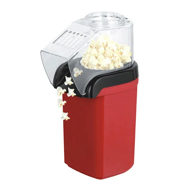Macchina per popcorn Popper per mais senza olio ad aria calda sana, piccole pentole per popcorn domestiche Macchina per popcorn completamente automatica Snack natalizi: Default Title