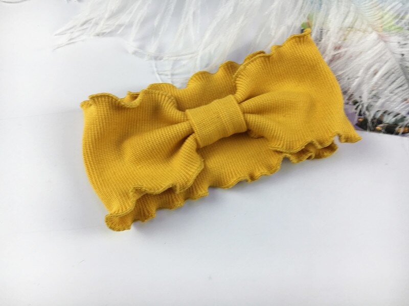 Neue 8 Farben Einfarbig Baby Stirnband Mädchen Haar Band Haar Zubehör Stirnband Baby Mädchen Stirnbänder: 2