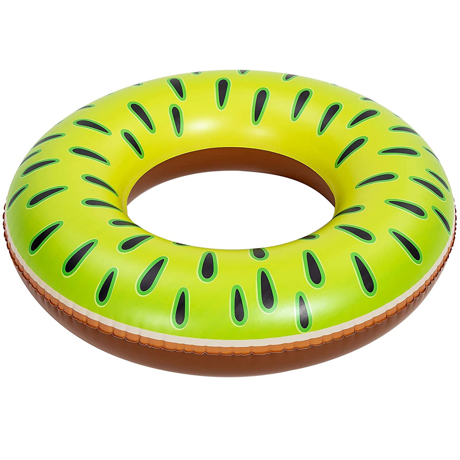 Inflatable Pool Floats Fruit Tube Rings (4 Pack), Fruit Pool Tubes, Pool Floatie