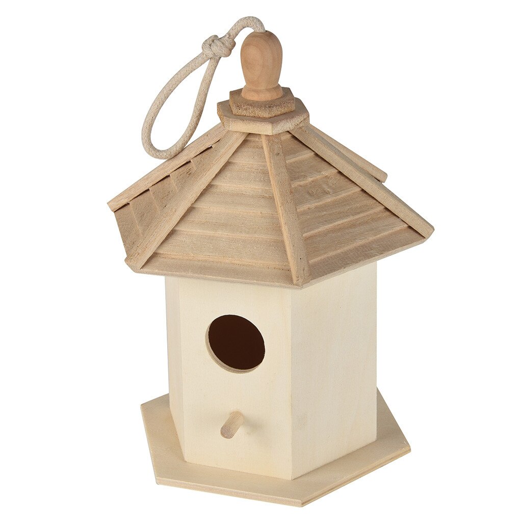 Large Nest Dox Nest House Bird House Bird House Bird Box Bird Box Wooden Box Home Garden Sleeping Pit: B