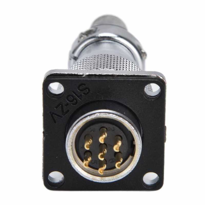 Male Plug Female Socket Connector High Strength Waterproof Explosion Proof Aviation Plug Socket Connector for Industrial Needs