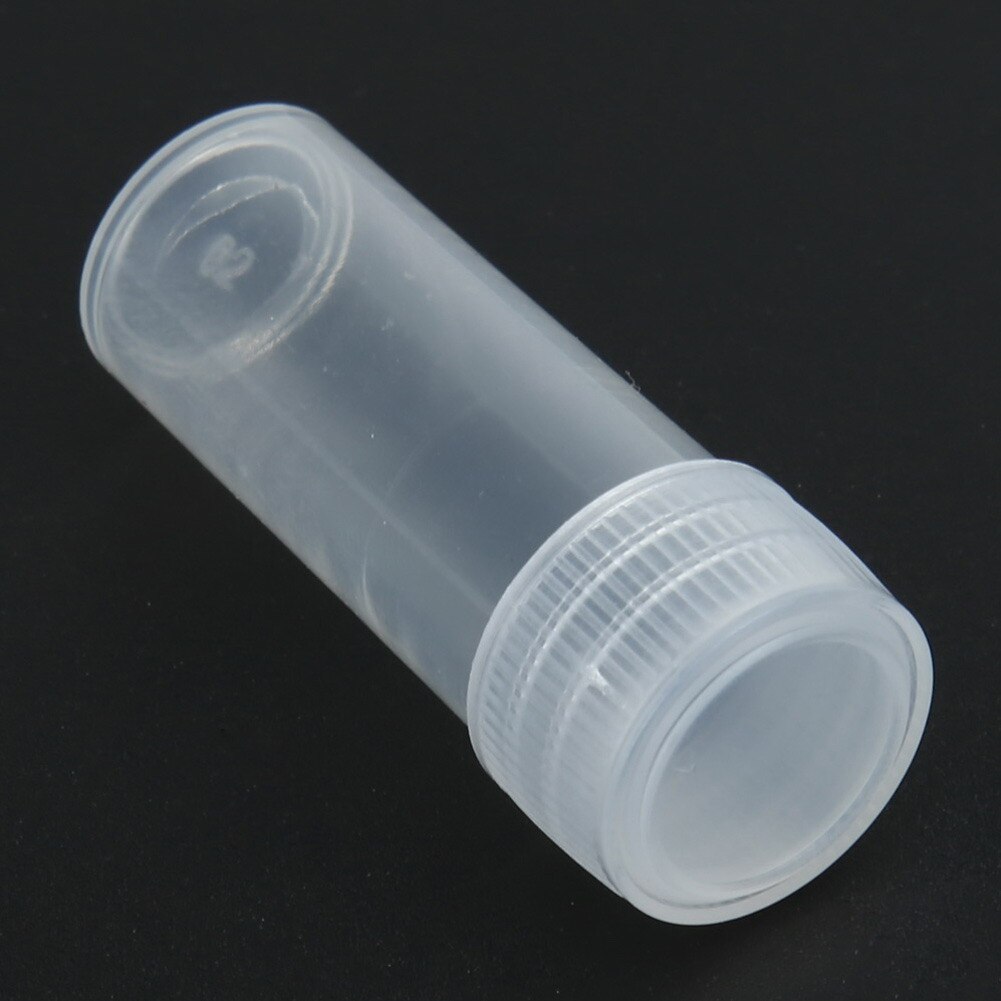 50PCS 5ml Measuring Cups Tanks Beaker Plastic Bottle Clear Sample Cups Bottle Volume Jar Cosmetic Storage Box Container Bot
