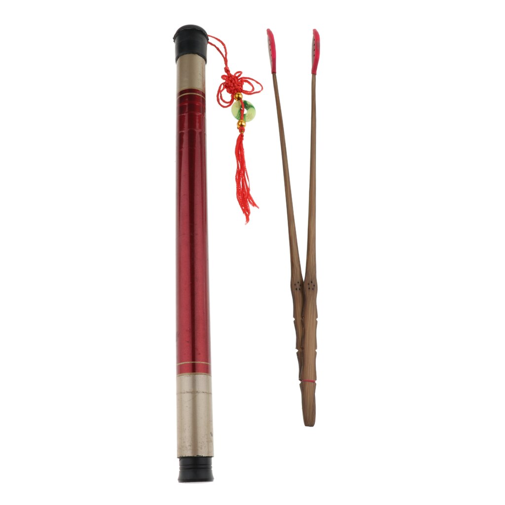 1 Paar Chinese Zoete Hamer Mallet Met Duurzaam Storage Case