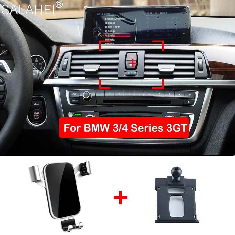 Car Mobile Phone Holder Mounts Stand GPS Bracket Gravity Navigation For BMW 3 Series F30 F31 318i 320i 325i 328i 330i