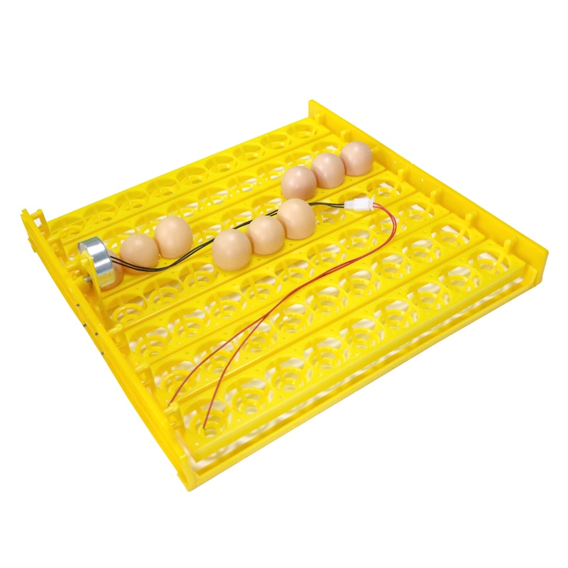 Top 63 æg inkubator drejebakke fjerkræ inkubationsudstyr kyllinger ænder og anden fjerkræ inkubator automatisk drejer æg