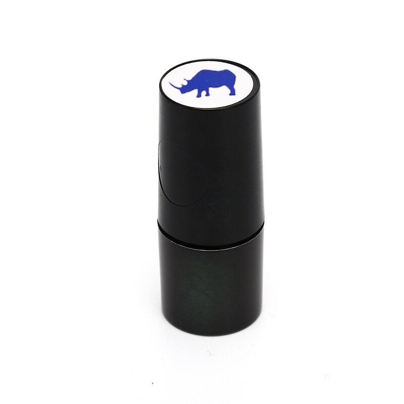 Estampador de bolas de Golf, sello de impresión de plástico de larga duración, secado rápido, multicolor, accesorios de Golf, 1 unidad: Rhinoceros