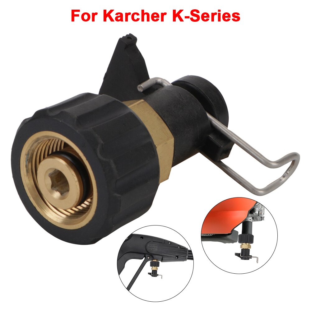 Slang Connector Quick Connector Voor Karcher K Serie Slang Hogedrukleiding Adapter Hogedrukreiniger Outlet Converter M22