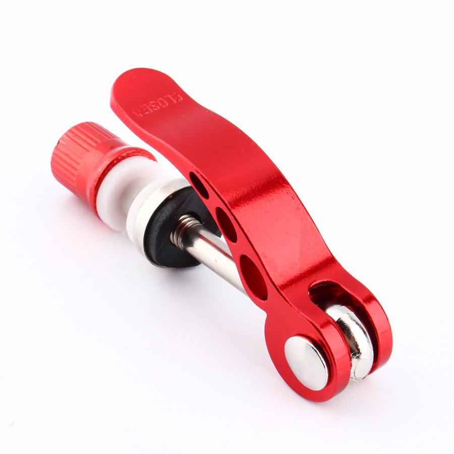 Aluminium Alloy Quick Release Bicycle Seatpost Clamp Bolt Mountain Bike Seat Post Clamp Skewer Bolt Cycling Road Bike Seat Tube