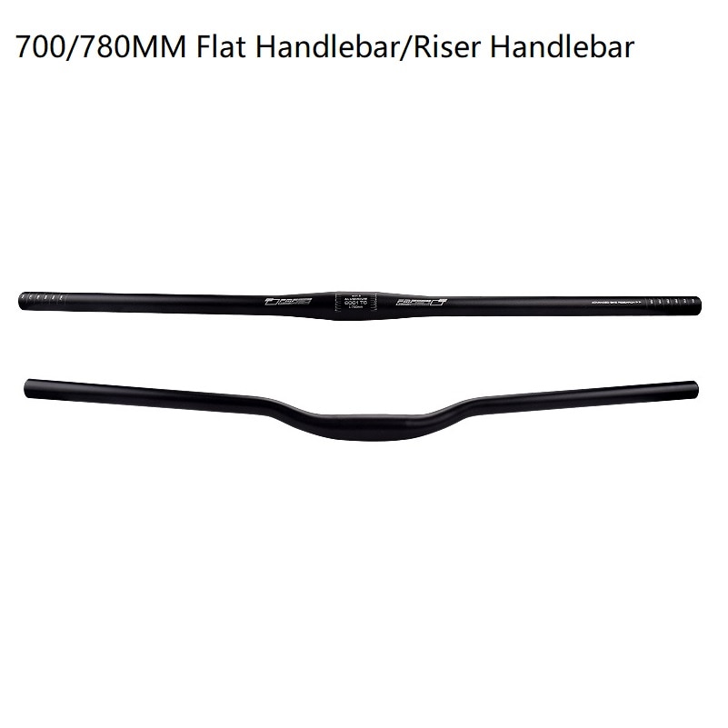 Manillar plano para bicicleta de montaña y carretera, elevador de 31,8mm, 700mm, 780mm, piezas para MTB XM DH