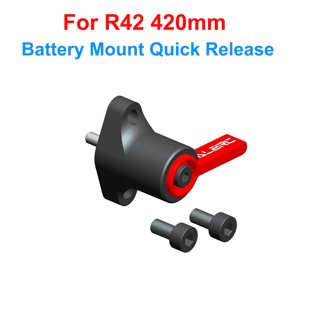 ALZRC - R42 FBL Bausatz RC Hubschrauber DIY R42 Hubschrauber Ersatzteile R42 Batteriehalterung Schnellspanner R42 Metall Motorhalterung