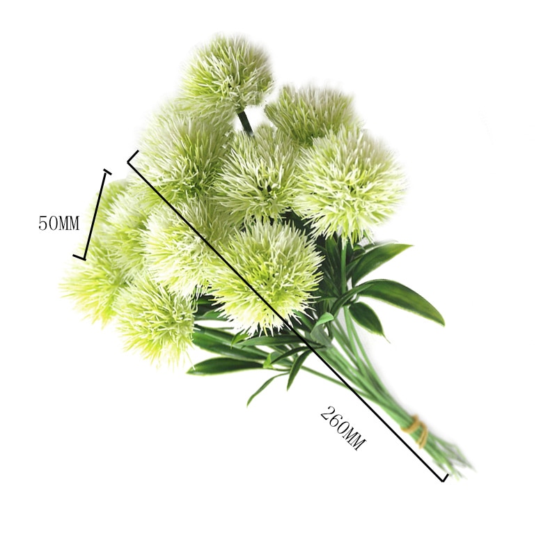 Beauity Artificial Dandelion Flowers Home Furnishings Wedding Valentine's Day Party Decor Plastic Flower Simulation Plant Flower