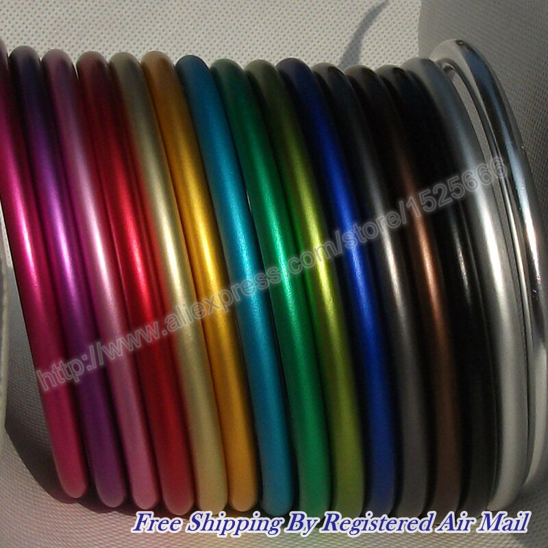 20 stks/10 pairs 2.5 inch ademend aluminium draagzak sling ring