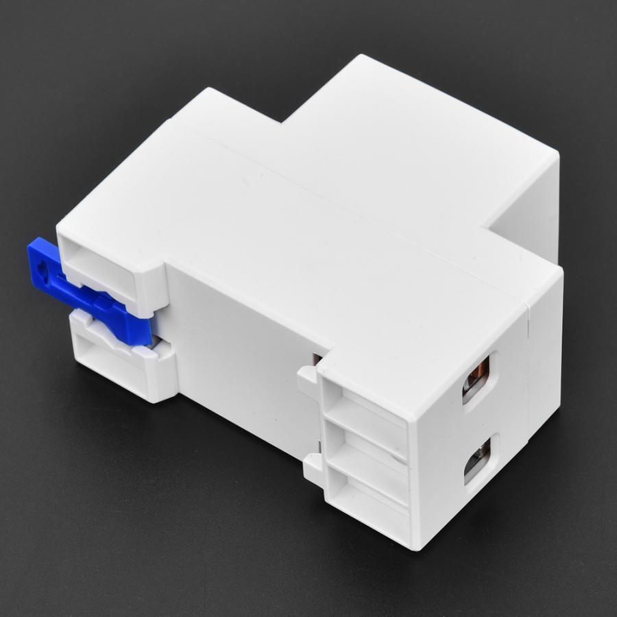 Digitale Energiemeter Goede Betrouwbaarheid LCD Display Eenfase DIN Rail 230VAC 5 (80) EEN 50Hz Elektrische Meter