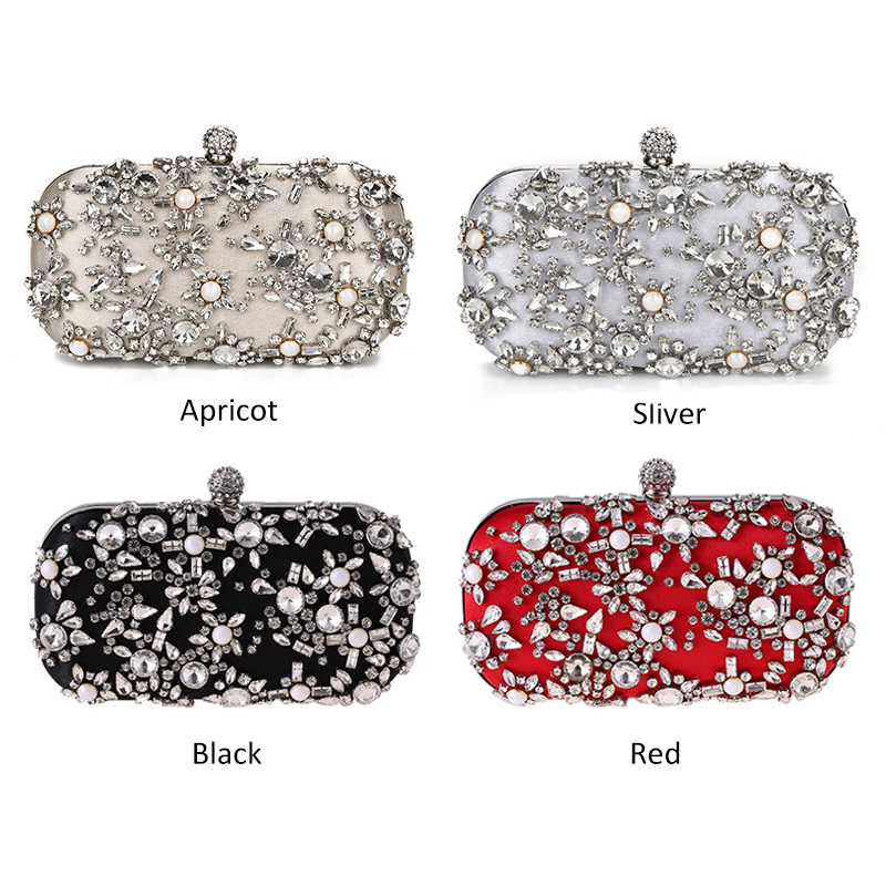 Vrouwen Clutch Bag Strass Wedding Clutch Purse Luxe Vrouwen Party Purse En Handtassen Portefeuilles Elegante Schoudertas ZD1279