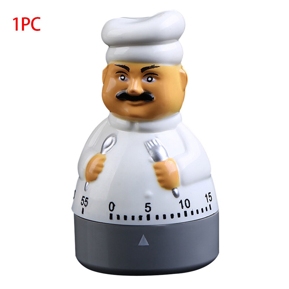 Small Home Supplies Cook Plastic Time Reminders Chef 60 Minutes Timer Mechanical Fun Alarm