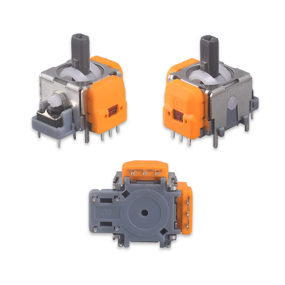 10Pcs 3D Hall Effect Joystick Adjustable No Drifting Thumbstick Module Joystick Rocker Module Controller for PS4/PS5/XBox/Switch