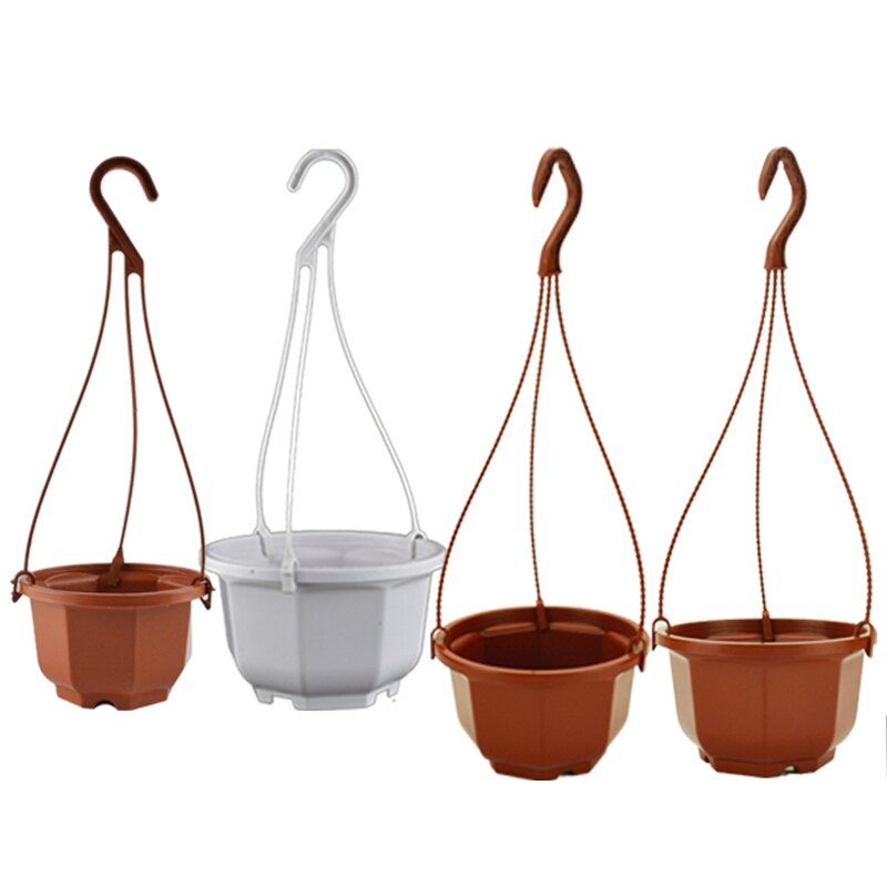 24/36cm Garden Basket Hanging Chains Plant Pots Hanging Basin Hanger Garden Planter Basket Hanger Garden Pots Accessories