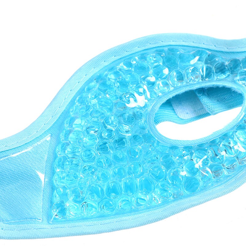 1Pcs Gel Oogmasker Met Oog Gaten Koud Kompres Pak Eye Koeling Oogmasker Gezondheidszorg Tool