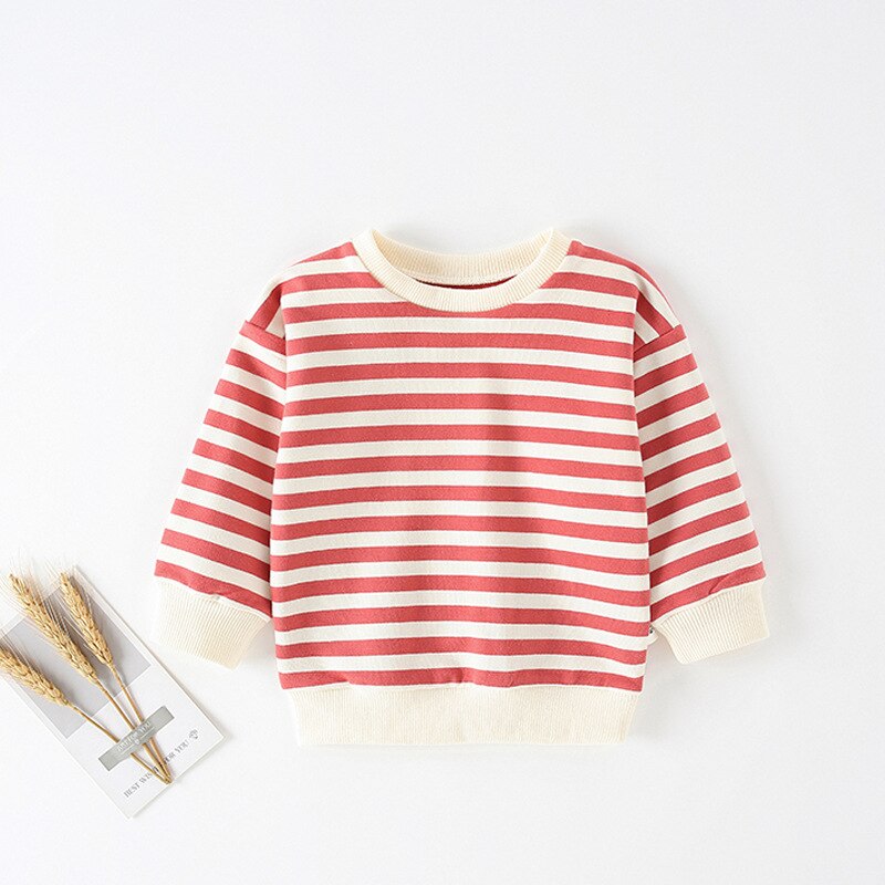 Baby Sweater En Najaar Plus Fluwelen Trui Mannen En Vrouwen Baby Eenvoudige Neutrale Trui Peuter Jongen Kleding