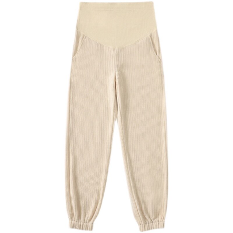 9571 # Winter Verdicken warm Chenille Mutterschaft Hosen Breites Bein verlieren Sport lässig Bauch Jogginghose für Schwangere Frauen Schwangerschaft