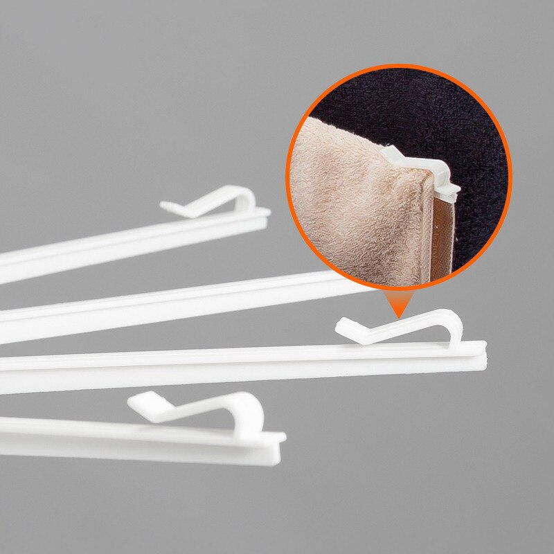 Foldbare indendørstøjsokker tørrestativ multifunktion rustfrit stål vaskeri altanbodstand hylde til babyhåndklæder ble