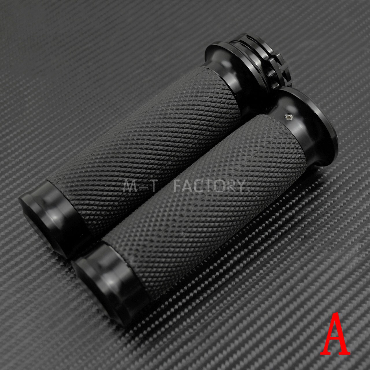 Motorfiets 1''25mm Handvatten Cnc Handle Bar Grips Voor Harley Sportster Touring Dyna Softail Cruiser Bobber Chopper Custom