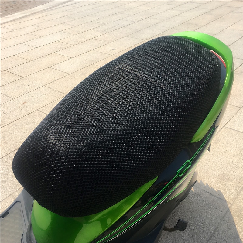 Summer Cool 3D Mesh Motorcycle Moped Motorbike Scooter Seat Covers Cushion AntiSlip Waterproof Motorcycle Accessories