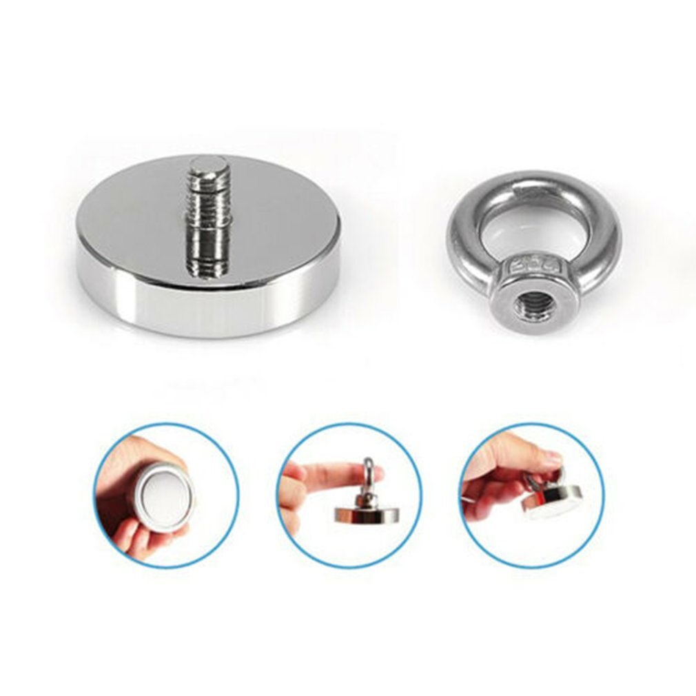 20kg bergungsmagnete,  a3 stahlmagnete, sehr stark, meeresangeln, tauchen, schatzsuche, detektor, angeln