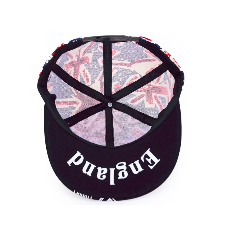 Personlighet flat lue flerfarget sportsstil med skyggelegging