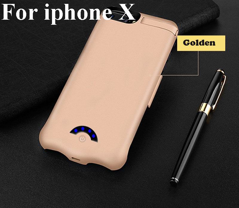 10000mAh Battery Case For iPhone X 8 7 6 6 s plus Backup Battery Charger Case Power Bank Charging Case for iphone 6 6 s 7 8 plus