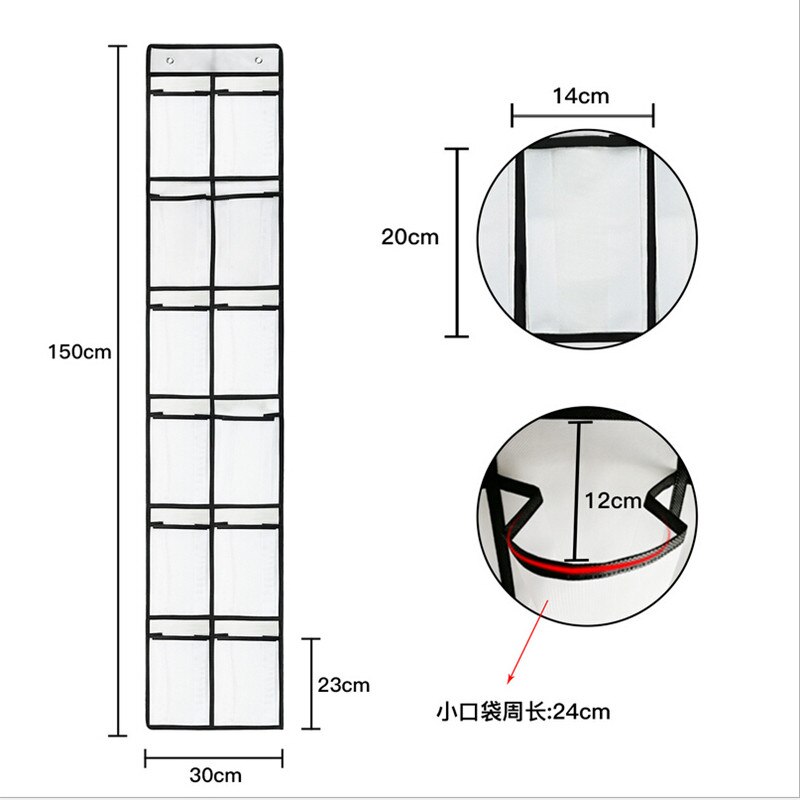 2020 nowy 12 duża siatka kieszenie wiszące buty organizator stojak uporządkowane schowek torby wiszące ściany torba pokój buty kapcie przechowywania