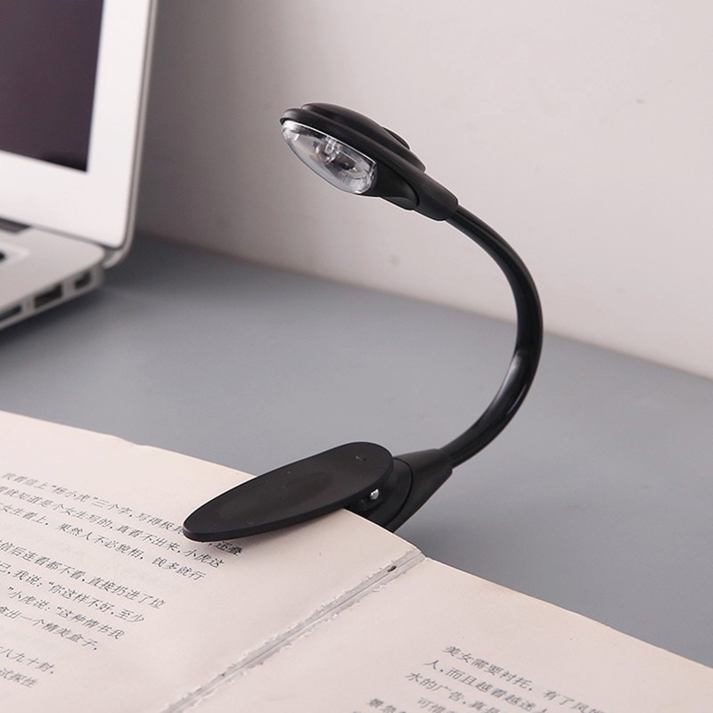 1Pc Mini Handige Draagbare Led Boek Licht Reizen Slaapkamer Clip-On Flexibele Heldere Led Lamp Leeslamp Voor kids