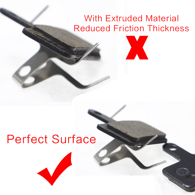 4 Pairs Resin MTB Cycling Bike Disc Bicycle Brake Pads for Shimano B01S Deore BR M465 475 Auriga Comp Drako Aquila Hylex