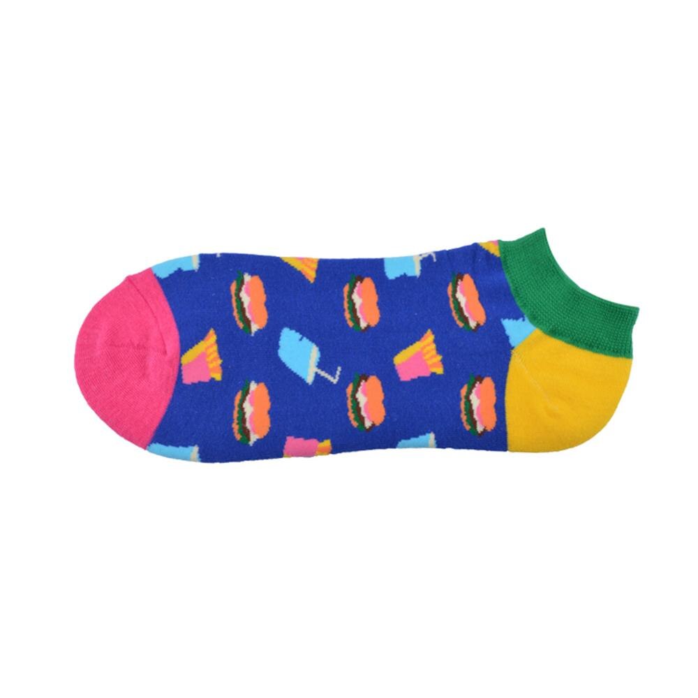 Meias de skate de rua meias de skate barco de algodão curto verão engraçado feminino masculino meias de barco invisível: 5