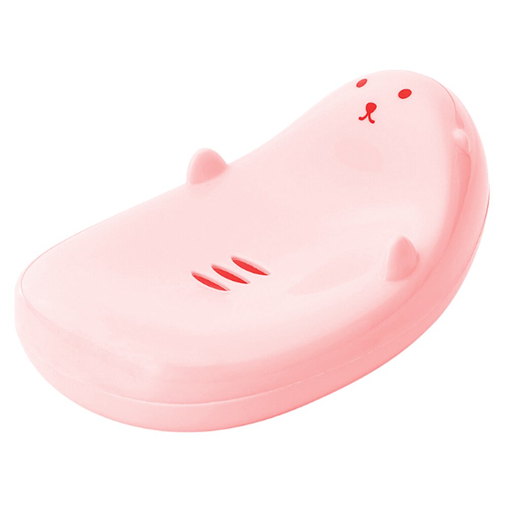 Zeepkist doucheplaat wandelen badkamer thuis koffer container reis houder schaal snoepkleur badkamer: Lichtgroen