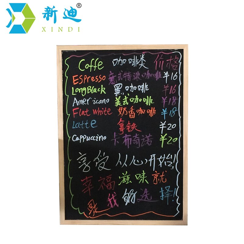 50*70cm Chalkboard For Note Office Supplier Blackboard 20" x 28" Black Message Drawing Board Factory Direct Sell Home Decorative