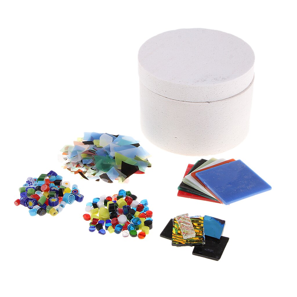6 stück Mikrowelle Bausatz DIY Glas Schmelzen Kunst Schmuck Bausatz