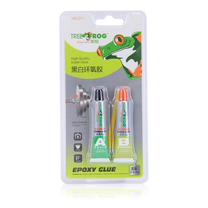 2Pcs 30g Quick-drying Epoxy Resin AB Glue for Plastic Glass Metal Ceramic Strong 1XCB