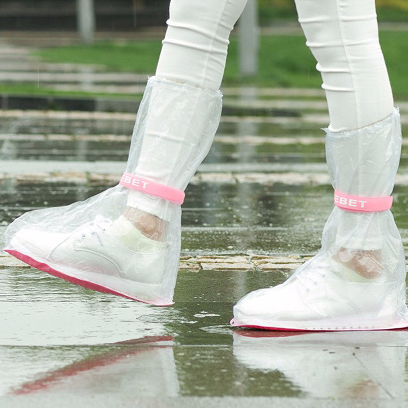Adjustable Rain Shoe Cover Raincoat Set Cycle Rain Boots Overshoes Rainboots,Essentials Waterproof Rain Shoes Cover