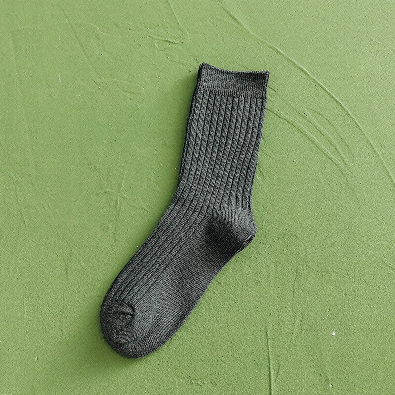 korean style women streetwear cotton socks woman calcetines de la mujer meias mulher skarpetki kobieta skarpety meia chaussette: green