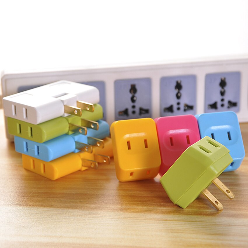 Plug Converter Socket Travel Portable Conversion Multi-use Converters Rotatable Socket Stackable Power Supply Household Charging