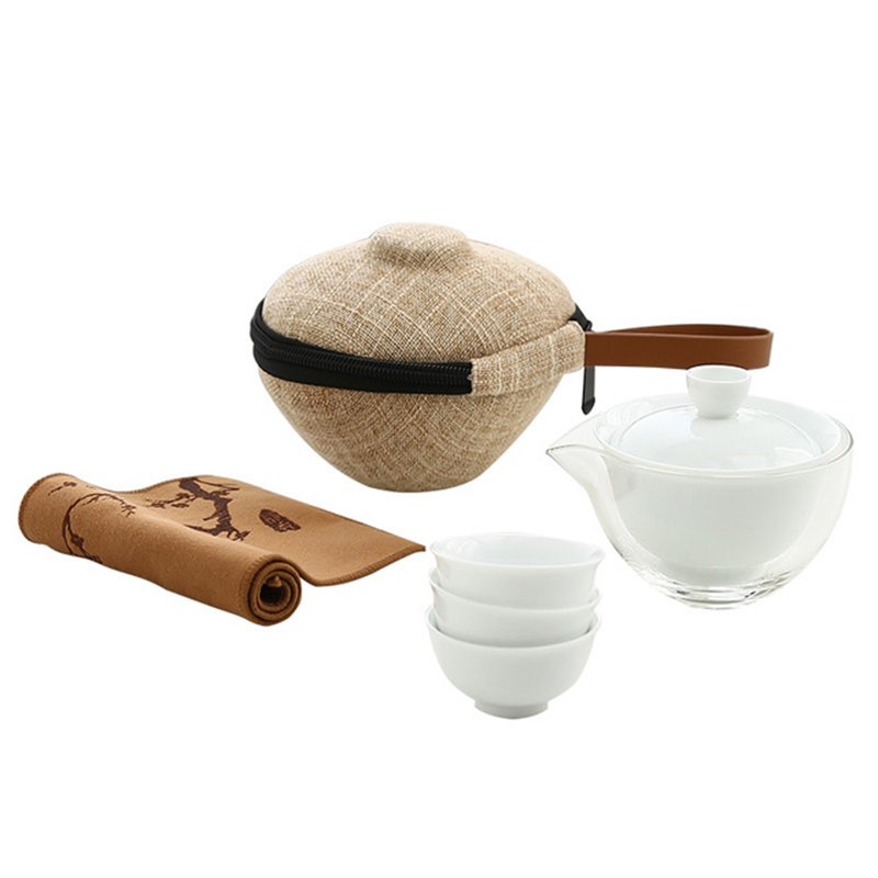 Camping traveling outdoor cup nopea kuppipuku kiinalainen perinteinen kuppi matkalaukulla kannettava vaellus ulkoiluastiasto